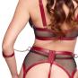 3-teiliges Straps-Set im Bondage-Look S
