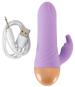 Cuties Dual Density Mini-Rabbitvibrator (11,7 cm, Ø 3 cm) 
