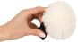 Analplug mit Bunny-Puschel Größe S (14,2 cm, Ø 2,9 cm) 