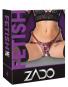 Roter Strap-on aus Leder S/M