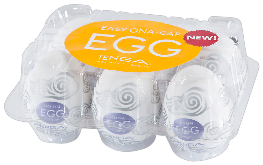 Мастурбатор Tenga Egg Hard-Boiled Crater EGG-008 - Tenga - Не анатомические мастурбаторы - Купить